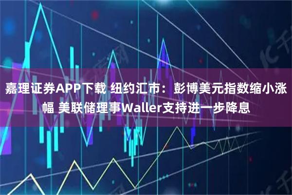 嘉理证券APP下载 纽约汇市:彭博美元指数缩小涨幅 美联储理事Waller支持进一步降息